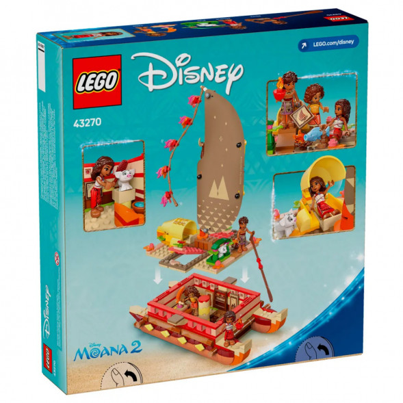 Конструктор LEGO Disney 43270 Моана: приключение на каноэ во Владимире