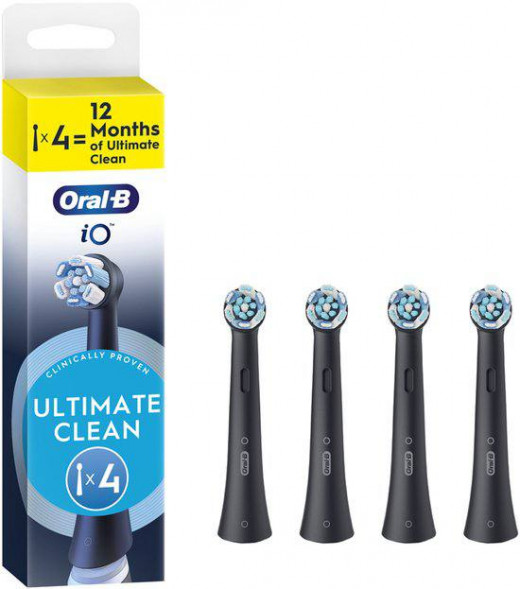Насадки на зубные щетки Oral-B iO Series Ultimate Clean Black - CrissCross - 4 шт. во Владимире