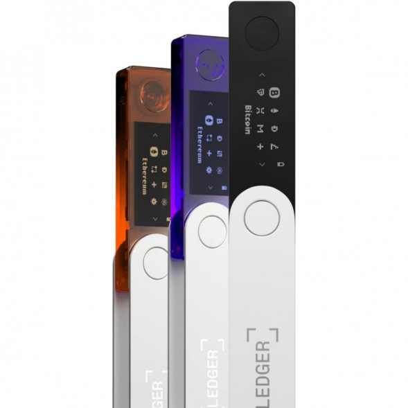 Аппаратный криптокошелек Ledger Nano X, BTC Orange  во Владимире