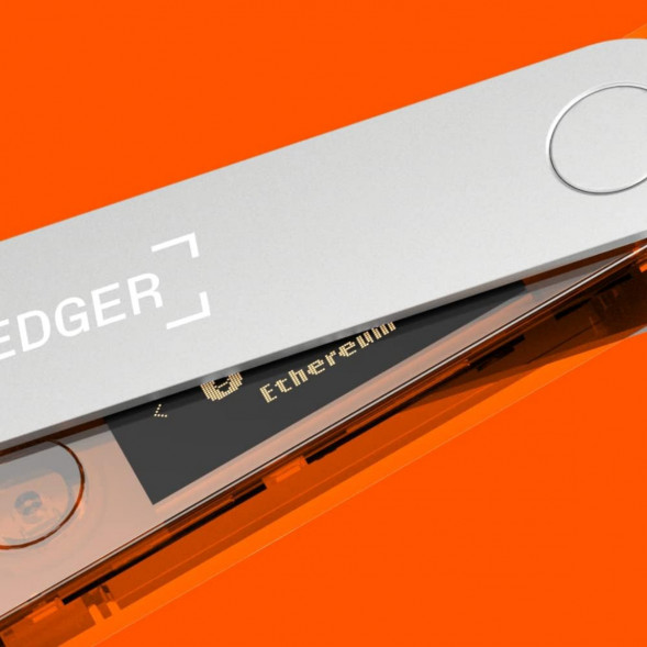 Аппаратный криптокошелек Ledger Nano X, BTC Orange  во Владимире