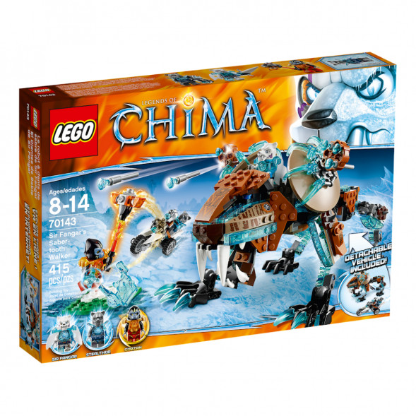 Конструктор LEGO Legends of Chima 70143 Саблезубый шагающий робот Сэра Фангара во Владимире