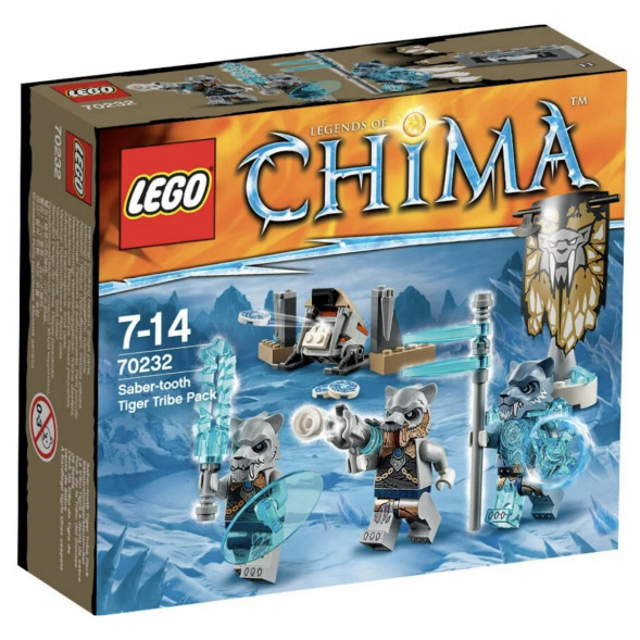 Конструктор LEGO Legends of Chima 70232 Лагерь клана Саблезубых Тигров во Владимире