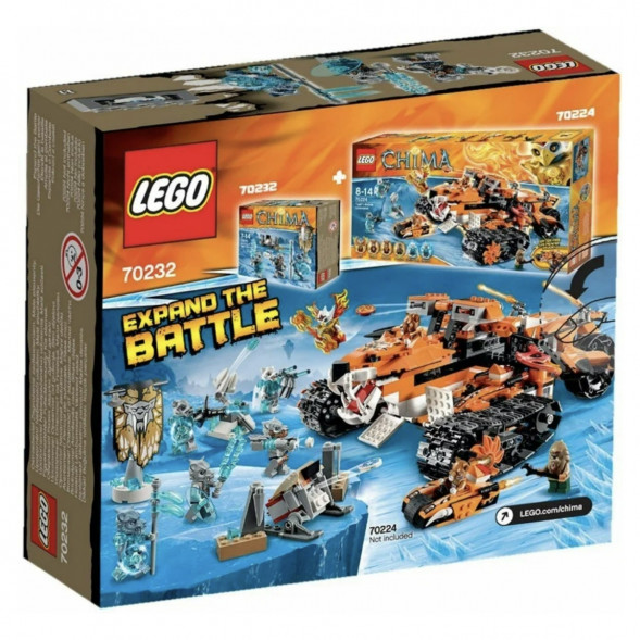 Конструктор LEGO Legends of Chima 70232 Лагерь клана Саблезубых Тигров во Владимире