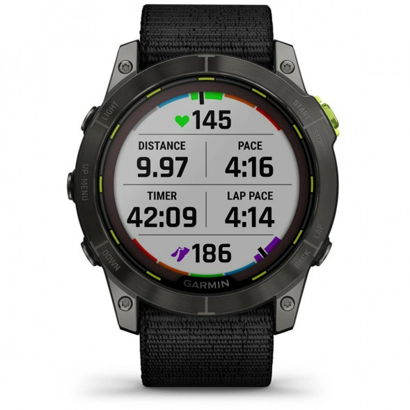 Умные часы Garmin Enduro 2 угольно-серый DLC титановый с нейлоновым ремешком UltraFit 010-02754-01 во Владимире