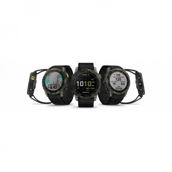 Умные часы Garmin Enduro 2 угольно-серый DLC титановый с нейлоновым ремешком UltraFit 010-02754-01 во Владимире