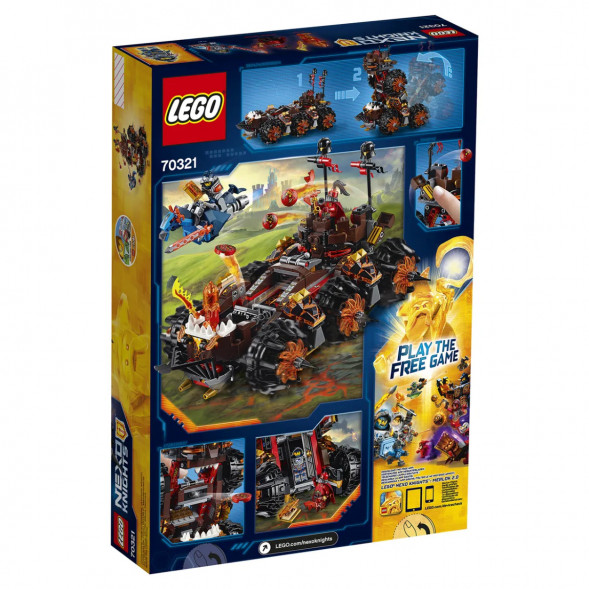 Конструктор LEGO Nexo Knights 70321 Роковое наступление Генерала Магмара во Владимире