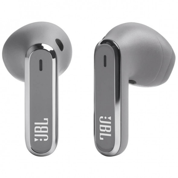 Беспроводные наушники JBL Live Flex, серебристый во Владимире