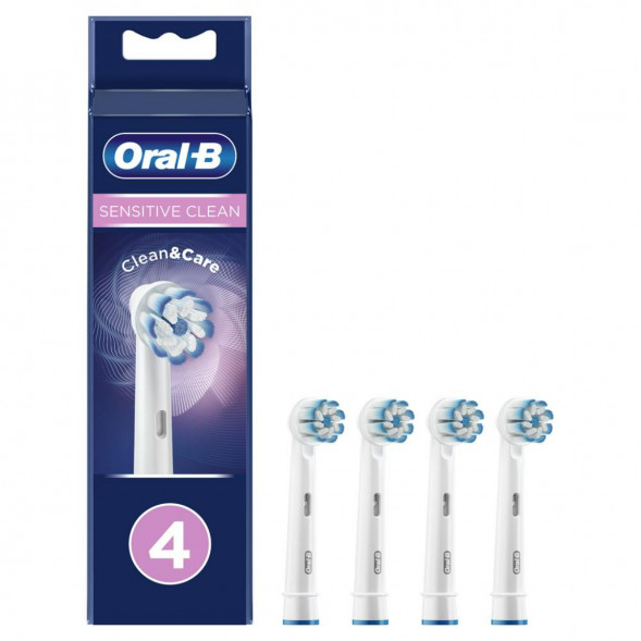 Насадки на зубные щетки Oral-B Sensitive Clean, 4 шт. во Владимире