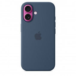 Чехол Apple для iPhone 16 Silicone MagSafe, Denim (MYY23ZM/A)