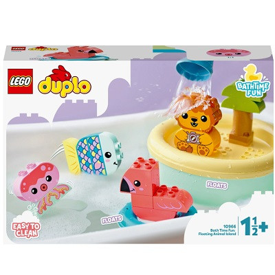 Конструктор LEGO DUPLO Creative Play 10966 Приключения в ванной: плавучий остров для зверей во Владимире