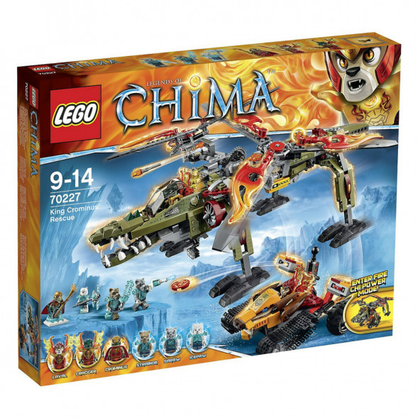 Конструктор LEGO Legends of Chima 70227 Спасение короля Кроми во Владимире
