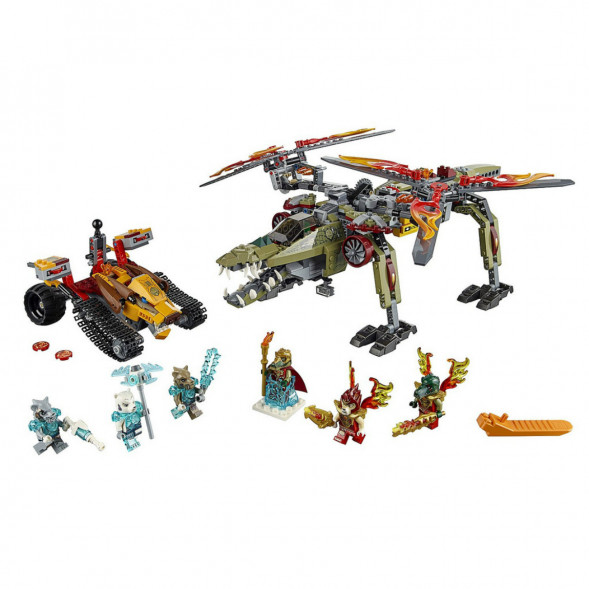 Конструктор LEGO Legends of Chima 70227 Спасение короля Кроми во Владимире