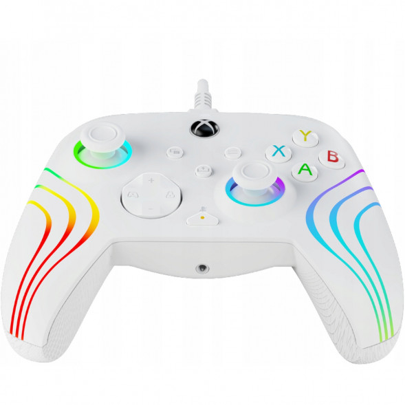 Геймпад проводной PDP для Xbox Afterglow Wave, White во Владимире