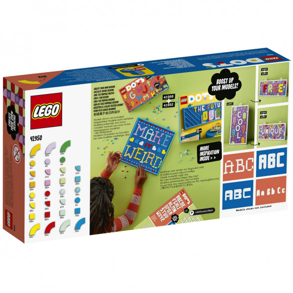 Конструктор LEGO 41950 Большой набор тайлов: буквы во Владимире