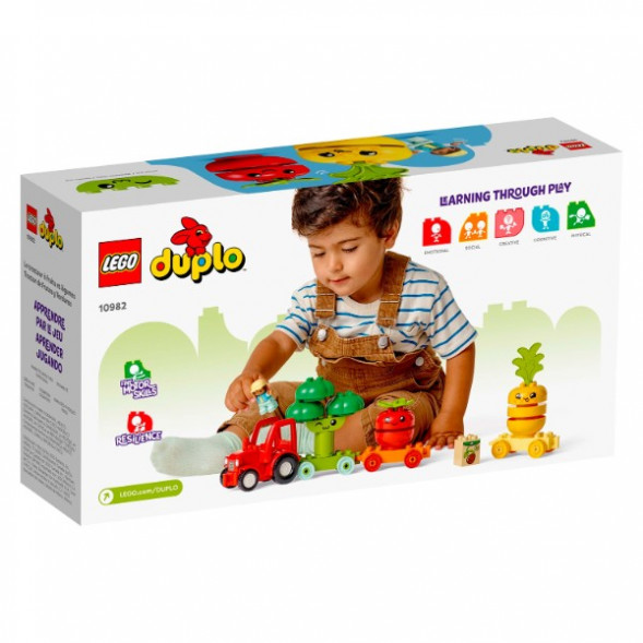 Конструктор LEGO DUPLO 10982 Трактор для перевозки овощей и фруктов во Владимире