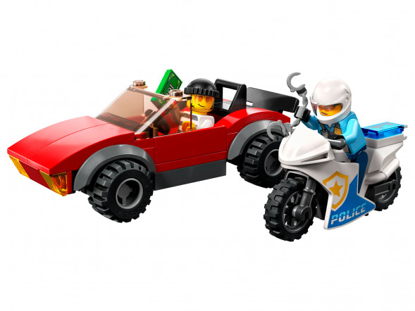 Конструктор LEGO City 60392 Полицейская погоня на байке во Владимире