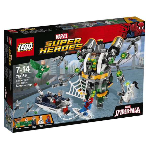 Конструктор LEGO Super Heroes 76059 Человек-паук: в ловушке Доктора Осьминога во Владимире