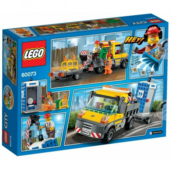 Конструктор LEGO City 60073 Машина техобслуживания во Владимире