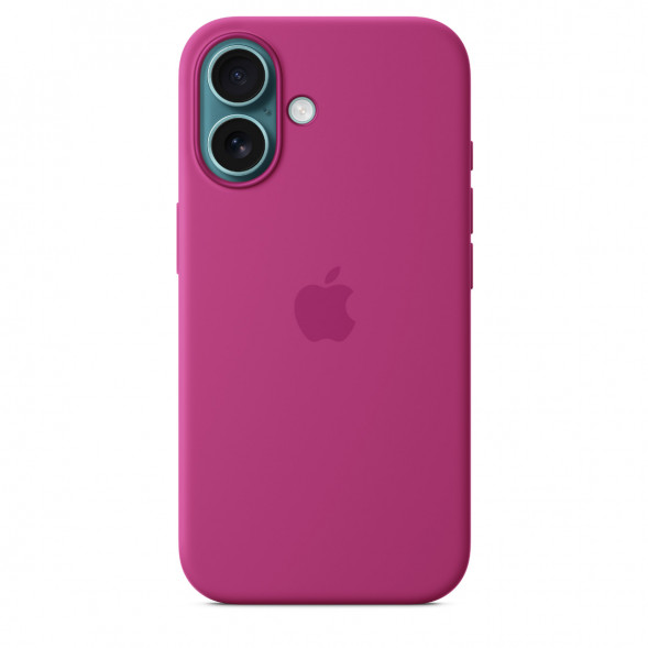 Чехол Apple для iPhone 16 Silicone MagSafe, Fuchsia (MYY53ZM/A) во Владимире