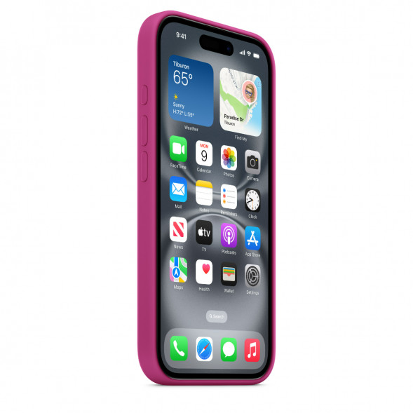 Чехол Apple для iPhone 16 Silicone MagSafe, Fuchsia (MYY53ZM/A) во Владимире