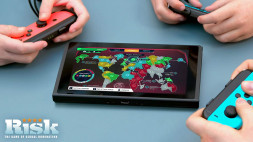 Игра Hasbro Game Night: Monopoly+Risk+Trivial Pursuit [Nintendo Switch, русские субтитры]