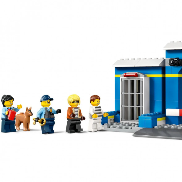Конструктор LEGO City 60370 Побег из полицейского участка во Владимире