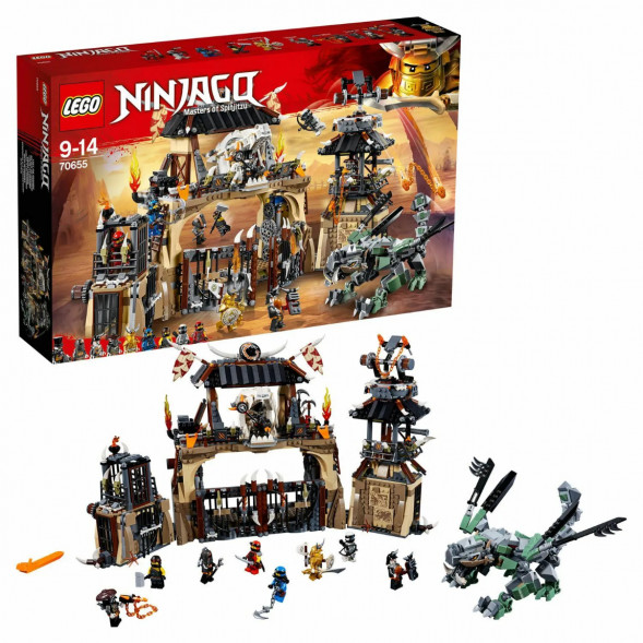 Конструктор LEGO Ninjago 70655 Пещера драконов во Владимире