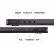 Ноутбук Apple MacBook Pro 16 2026 MGED4 (M5 Max 32-Core GPU, 36/2TB), Черный космос/Space Black во Владимире