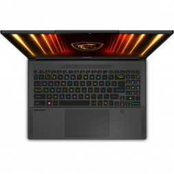 Ноутбук игровой MSI Stealth 16 AI A2HWFG-086XRU (16", Intel Core Ultra 7, 32ГБ, 1ТБ SSD, RTX 5060, FreeDOS), черный