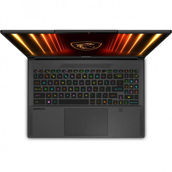 Ноутбук игровой MSI Stealth 16 AI A2HWFG-086XRU (16&amp;quot;, Intel Core Ultra 7, 32ГБ, 1ТБ SSD, RTX 5060, FreeDOS), черный во Владимире