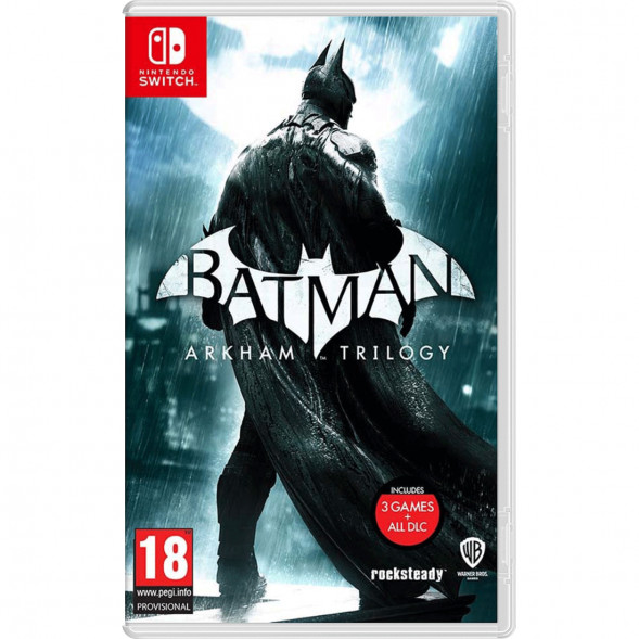 Игра Batman: Arkham Trilogy [Nintendo Switch, русские субтитры] во Владимире