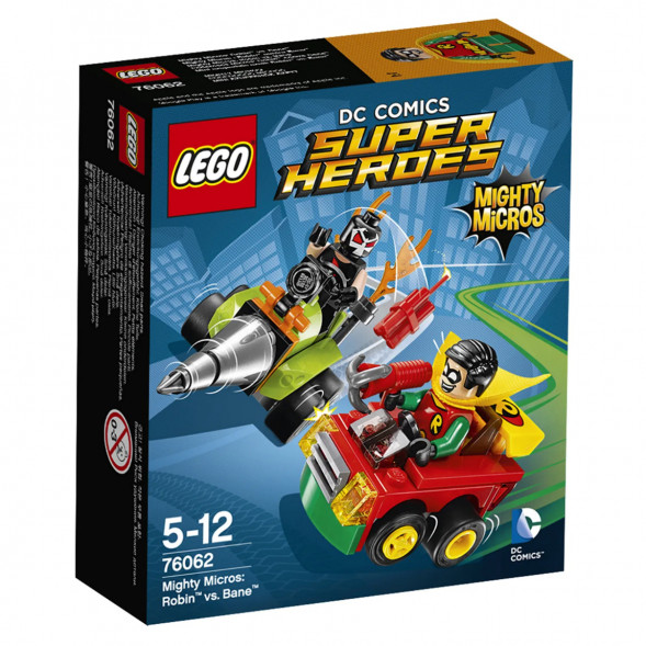 Конструктор LEGO Super Heroes 76062 Робин против Бэйна во Владимире