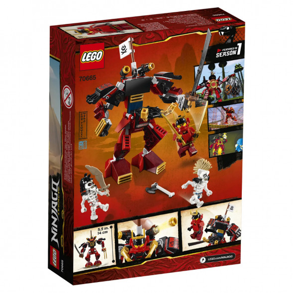 Конструктор LEGO Ninjago 70665 Робот-самурай во Владимире