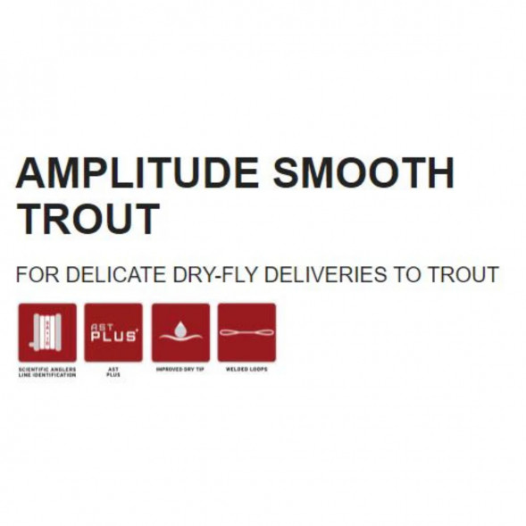 Нахлыстовый шнур Scientific Anglers Amplitude Smooth Trout WF-6-F 131407 во Владимире
