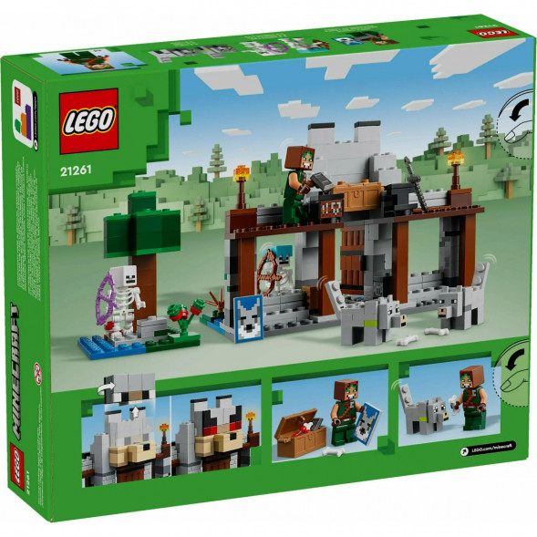 Конструктор LEGO Minecraft 21261 Волчья крепость во Владимире
