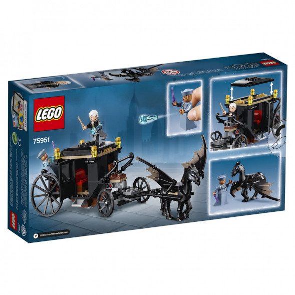 Конструктор LEGO Harry Potter 75951 Побег Грин-де-Вальда во Владимире