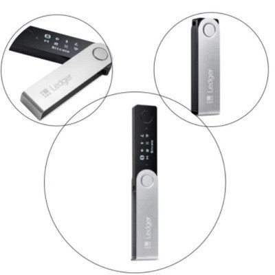 Аппаратный криптокошелек Ledger Nano X , черный во Владимире