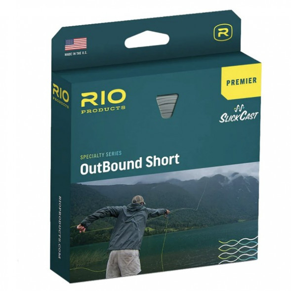 Леска RIO Premier Outbound Short WF7F/H/I, Clear/Moss/Ivory во Владимире