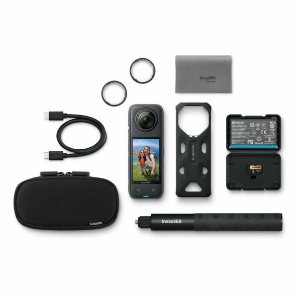 Экшн-камера Insta360 X4 Adventure Bundle (CINSABMA) во Владимире