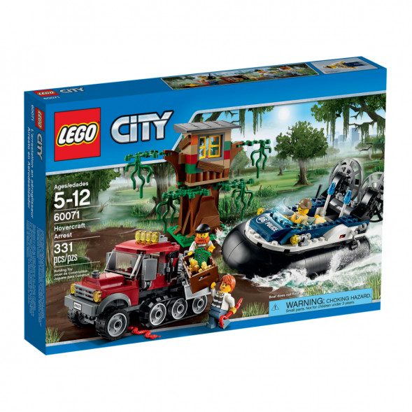 Конструктор LEGO City 60071 Полицейский корабль на воздушной подушке во Владимире