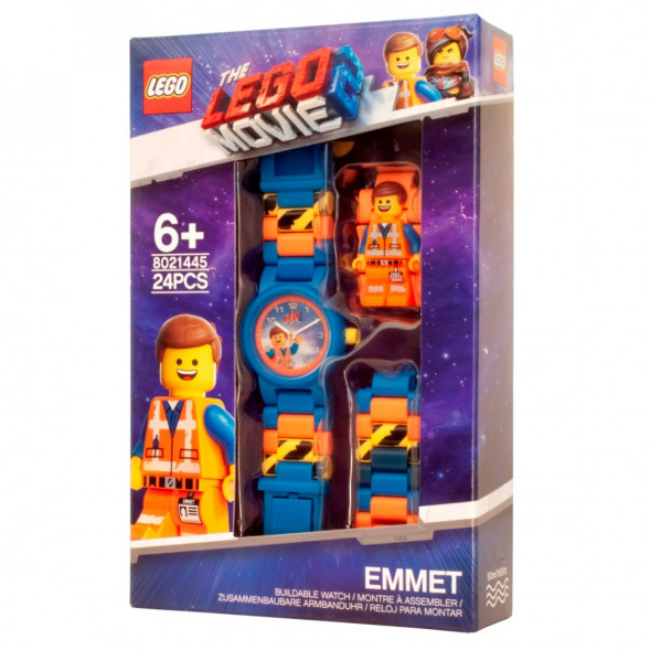 Часы LEGO Movie 8021445 «Emmet» с минифигуркой во Владимире