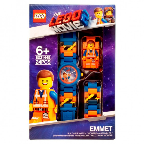 Часы LEGO Movie 8021445 «Emmet» с минифигуркой во Владимире