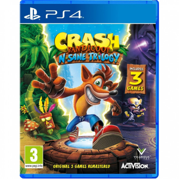 Игра Crash Bandicoot N-Sane Trilogy для PlayStation 4 во Владимире