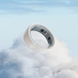 Умное кольцо Oura Ring 4 Ceramic (размер 4), Облако/Cloud
