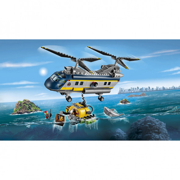 Конструктор LEGO City Deep Sea Explorers 60093 Вертолет исследователей моря во Владимире