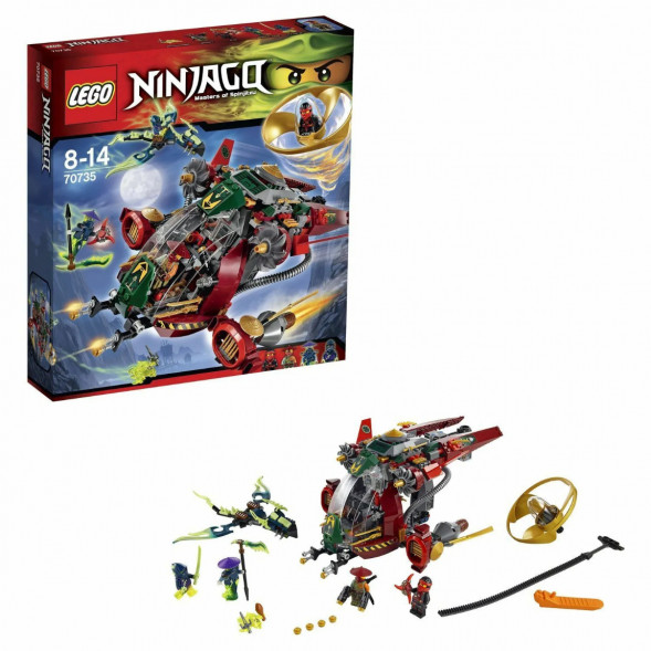 Конструктор LEGO Ninjago 70735 Корабль R.E.X Ронана во Владимире