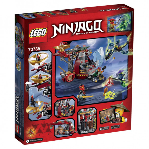 Конструктор LEGO Ninjago 70735 Корабль R.E.X Ронана во Владимире