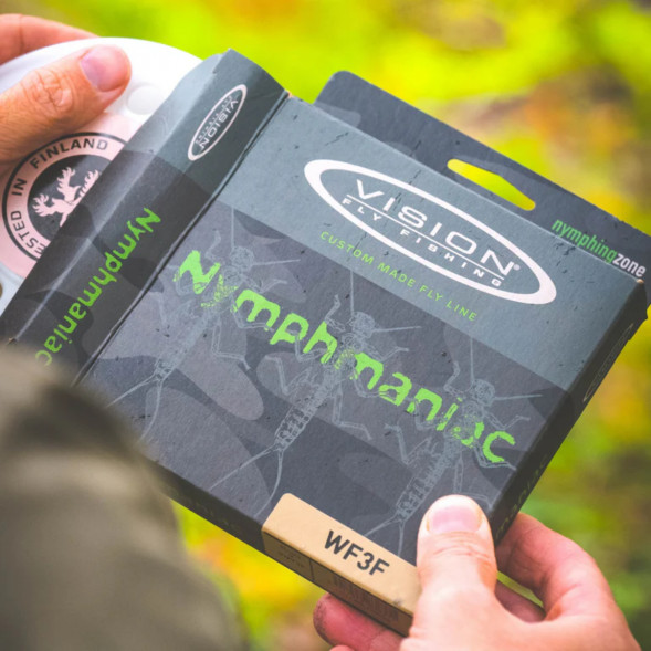 Рыболовная леска Vision Nymphmaniac fly line WF3F, VNY3F 12m/39ft во Владимире