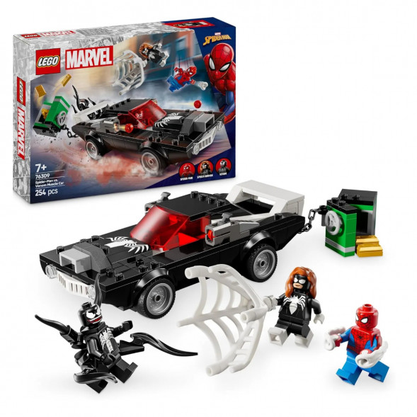 Конструктор LEGO Super Heroes 76309 Человек-паук против Венома во Владимире
