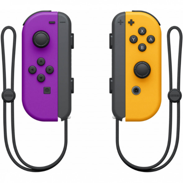 Геймпад Nintendo Switch Joy-Con controllers Duo, фиолетовый/оранжевый во Владимире